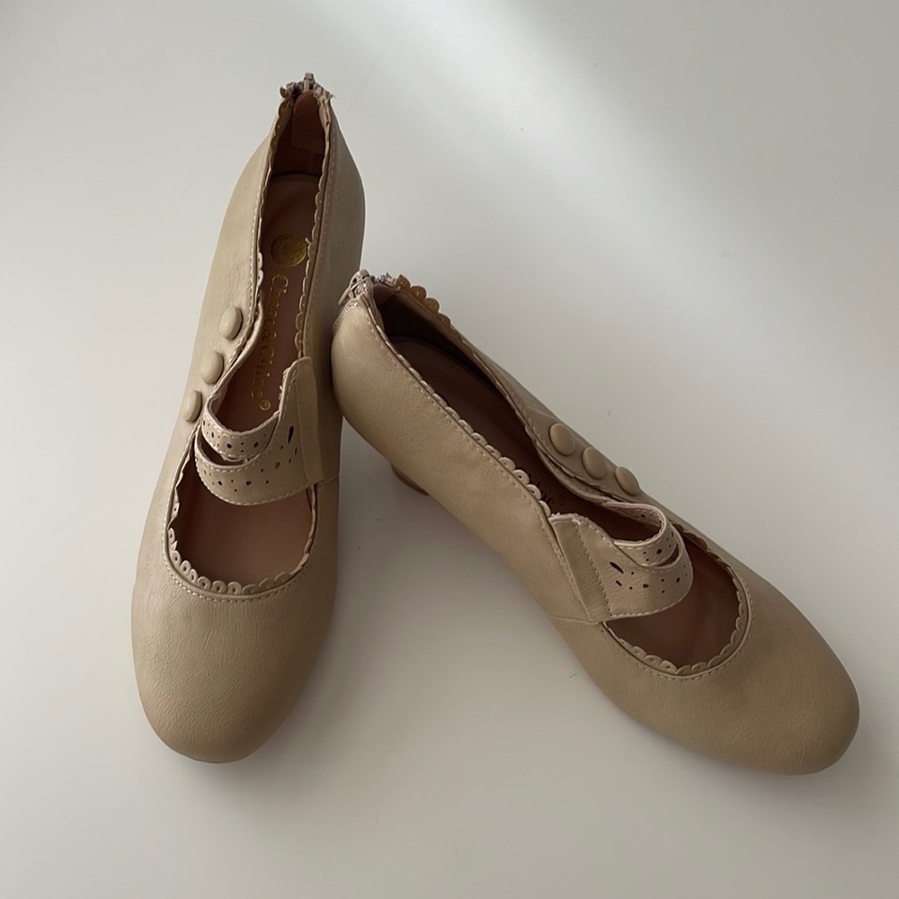 Nude heels